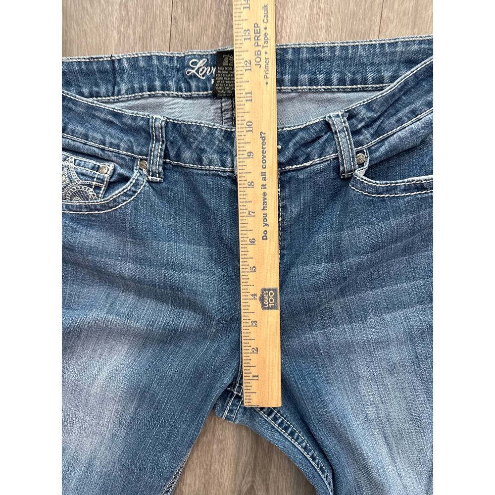 Love Indigo Flare Jeans Women's Size 16 - Picture 7 of 9